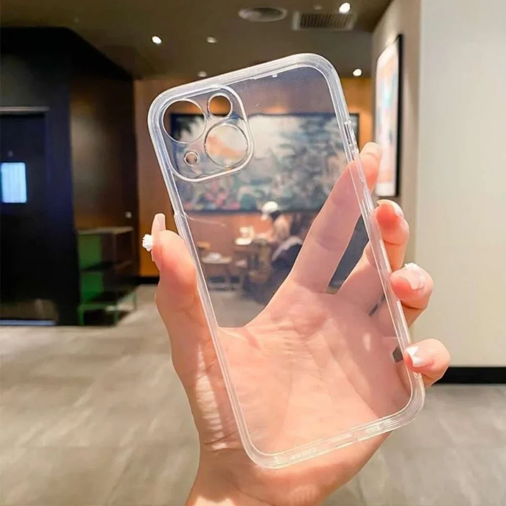 iPhone 15 Pure Clear Case (Never Yellowing) Transparent Slim Cover 6.1